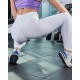 Γυναικεία Ψηλή Μέση Leggings de Alergat Αθλητικό Παντελόνια Φούστες Ανόρθωση γλουτών Spandex Χειμώνας Γιόγκα Γυμναστήριο προπόνηση Τρέξιμο Εκπαίδευση Ασκηση Έλεγχος κοιλιάς Αναπνέει Γρήγορο Στέγνωμα