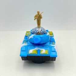 Battery Operated Moving Flash Tank Toy With Music And Lights For Kids
