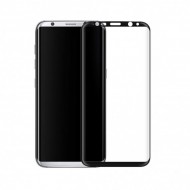 3D Curved 9H Temperd Glass Αντιχαρακτικό Γυάλινο Προστατευτικό - Μαύρο (Samsung Galaxy Note 8)