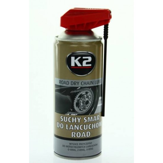 K2 ROAD CHAIN ​​DRY GREASE LUBE CHAIN ​​GREASE 500ML
