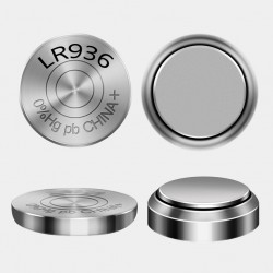 AG9 Alkaline 1.5V Button Cell Battery Single Use LR936 LR45  394 194 Watch Toys Remotes Cameras（2 batteries）
