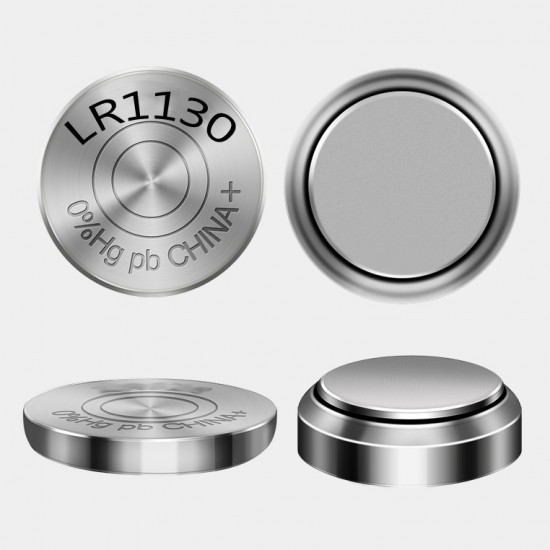 LR1130 LR54 AG10 189 389 1.5V Κουμπί κερμάτων κουμπιών για διακοσμητικά ελαφριά ηλεκτρονικά παιχνίδια θερμόμετρα（2 μπαταρίες）