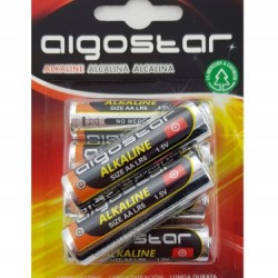 Alkaline battery LR6 AA AIGOSTAR Alkaline 6 pcs