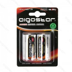 AIG185602, AIGOSTAR Blister 2 pile Alkaline C LR14