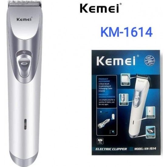Επαναφορτιζόμενη κουρευτική μηχανή KM-1614 Kemei