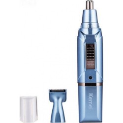 KEMEI KM-199 Rechargeable Ear, Eyebrow & Nose Trimmer