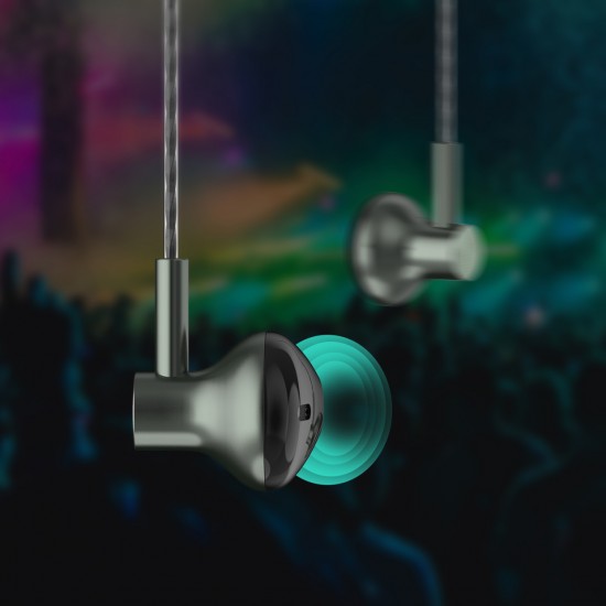 Ακουστικό με μικρόφωνο HiFi ακουστικά ενσύρματο ακουστικό 3,5 mm σε αυτί ακουστικά για τηλέφωνο mp3 walkman