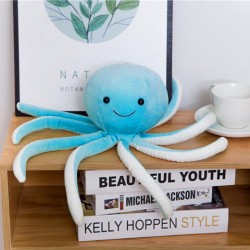 38cm Super Lovely Simulation Octopus Pendant Plush Stuffed Toy Soft Animal Toy Dolls Children Birthday Gift Baby Accompany Doll