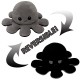 Reversible octopus shape, stuffed velvet and soft doll (One piece)