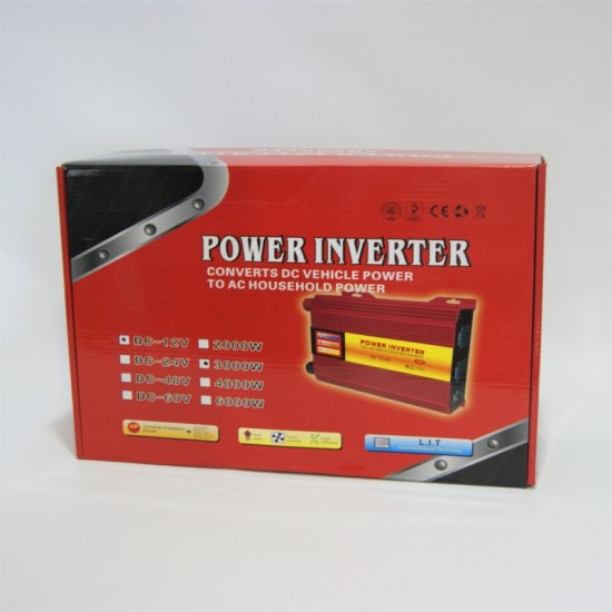 CAR TO POWER INVERTER DC TO AC 3000W