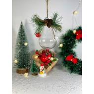 Χριστουγεννιάτικο δέντρο μενταγιόν, Χριστουγεννιάτικο δέντρο μενταγιόν, διακοσμήσεις
