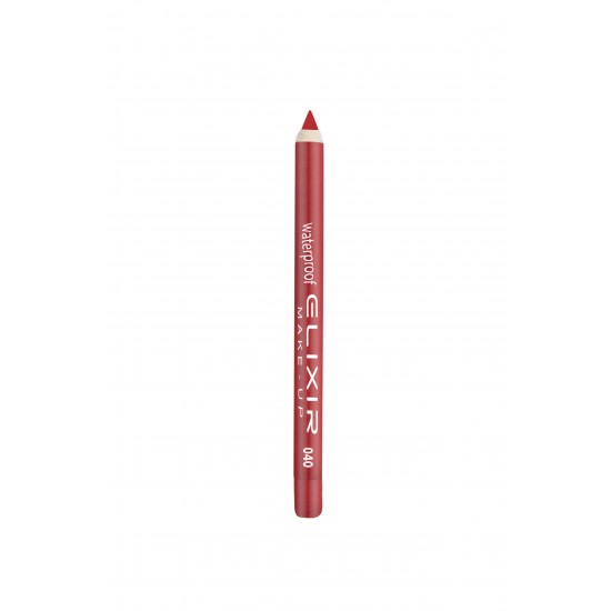 Μολύβι χειλιών - #040 (Coral Red) - Elixir Makeup