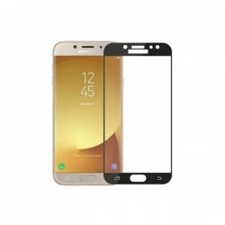 Samsung Galaxy A5 2017 (A520F) - Πλήρες κάλυμμα Tempered Glass - ΜΑΥΡΟ (oem)