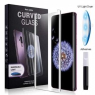 Samsung Galaxy Note 10 Plus UV Nano Liquid Glue 3D Curved Tempered Glass with NanoScale Light (oem)