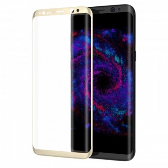 Samsung Galaxy S8 PlusOEM 9H Tempered Glass 0.3mm Full GOLD