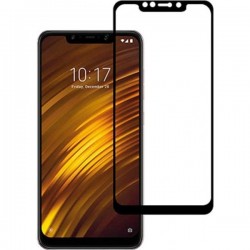 Xiaomi Pocophone F1 / Poco F1 - Πλήρες κάλυμμα 5D Tempered Glass - Μαύρο (oem)