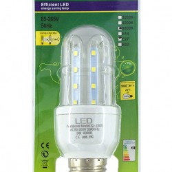Λαμπτήρες εξοικονόμησης ενέργειας οικιακής χρήσης, φώτα LED, λαμπτήρες οικιακής χρήσης, E27, 5W, 6000K